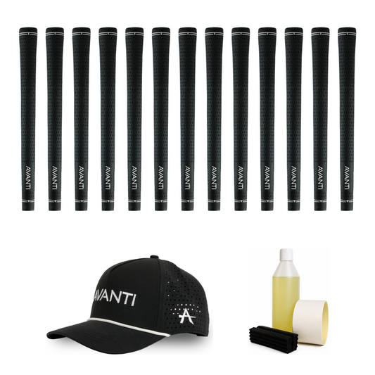 Avanti Full Set Bundle - 13 TourTrust Grips + Re-Grip Kit + TourCap