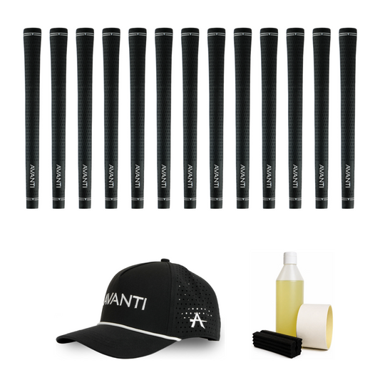 Avanti Full Set Bundle: 13 TourTrust Grips, Re-Grip Kit and TourCap